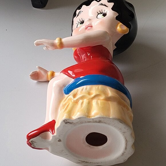 VINTAGE BETTY BOOP PIANO PLAYING MUSIC BOX 1983 - Picture 9 of 10